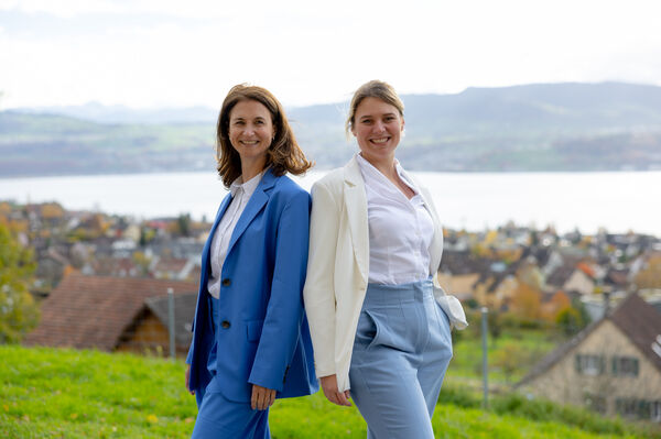 Neue Geschäftsleitung: Sandra Wodiczka und Nadine Pfeifer (v.l.)